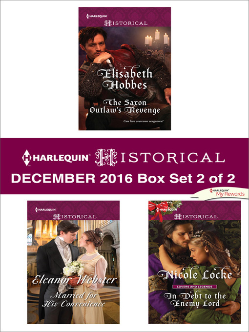 Title details for Harlequin Historical December 2016, Box Set 2 of 2 by Elisabeth Hobbes - Available